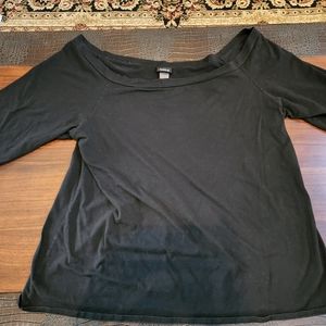 Torrid off shoulder half sleeve shirt size 4